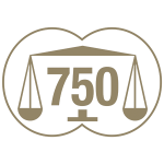 Marca comum controlo ouro 750