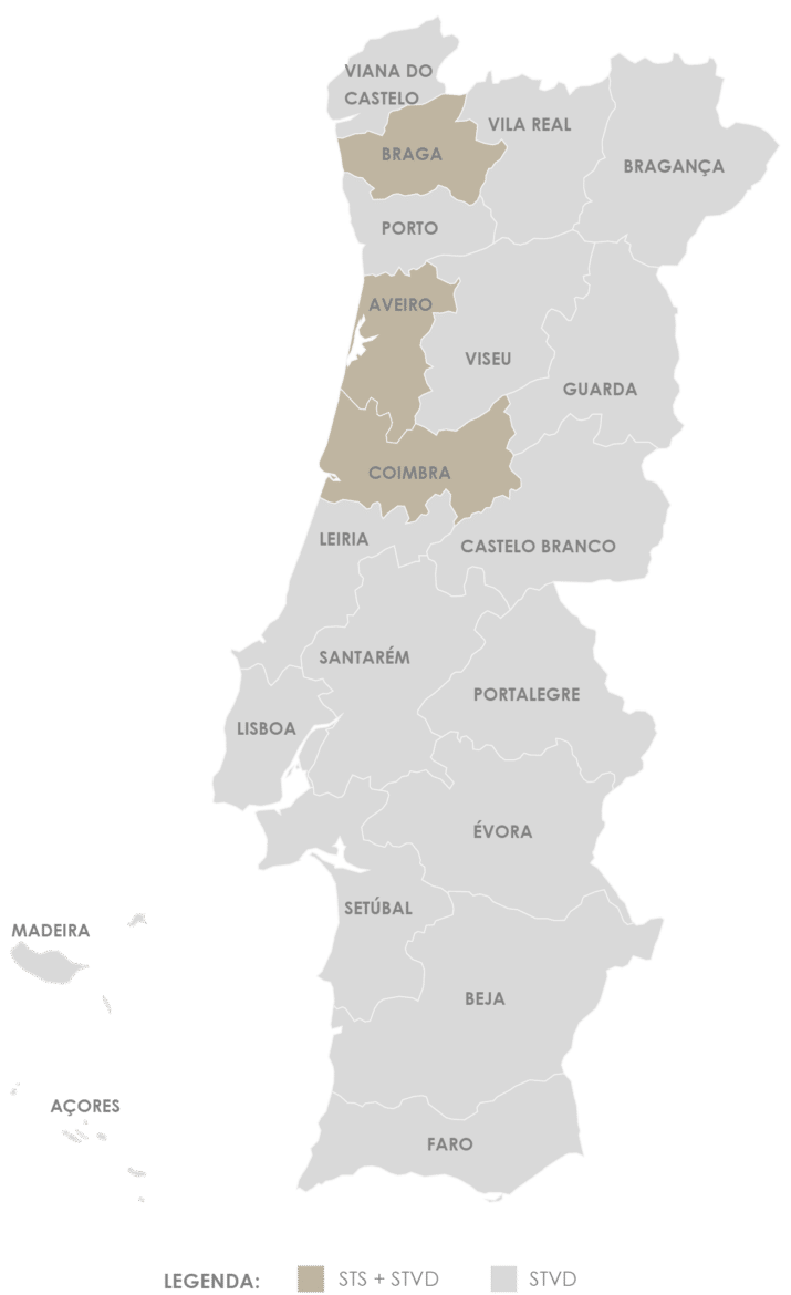 Mapa serviço de transporte