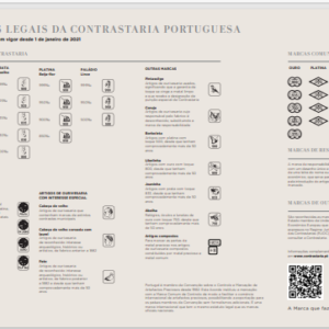 Quadro de Marcas A3 com QR Code - Horizontal